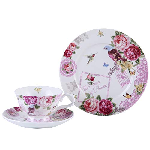 London Boutique Afternoon Tea Set Coffee Tea cup and Saucer